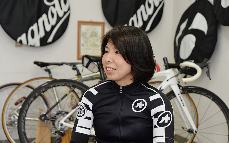 自転車競技選手　三谷 尚子さん